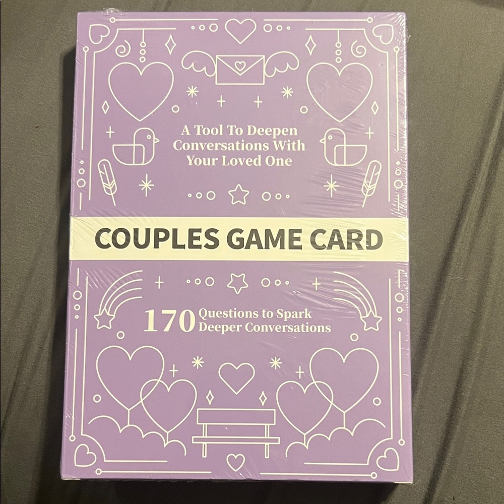 Couples Game Card - Lavender